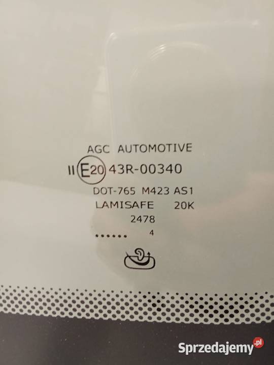 Szyba Przednia BMW X6 14 Kamera Sensor Możliwość Bralin