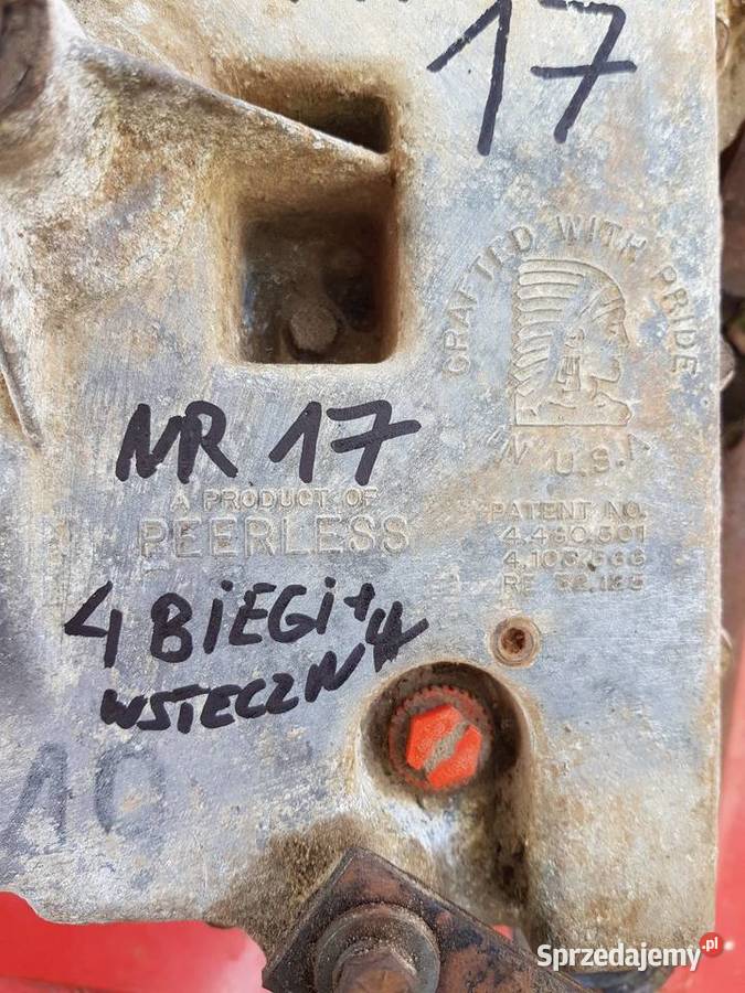 17Peerless4 biegi plus wstecznySkrzynia biegów Pozostałe zachodniopomorskie