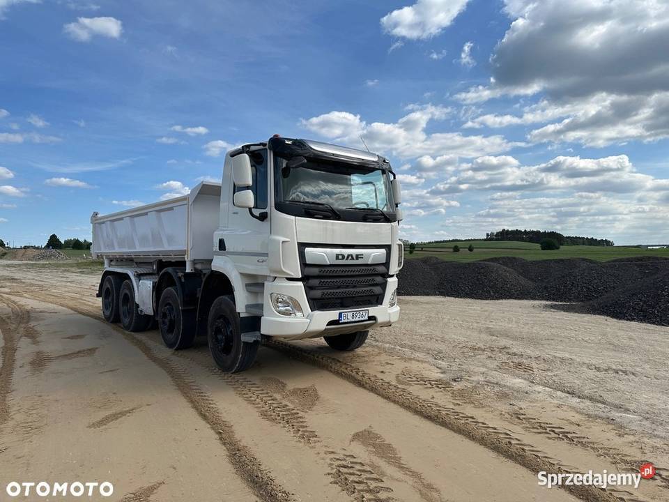 DAF CF 480 8x4 Hydroburta Zamiana na koparkę