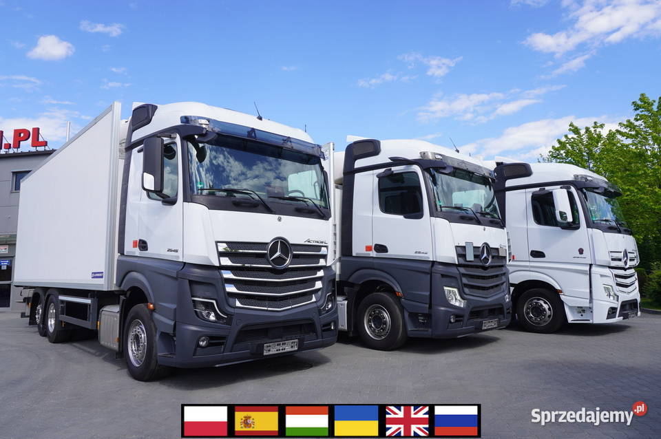 MercedesBenz Actros 2545 Chłodnia Lamberet 2022 diesel Chłodnie Kraków