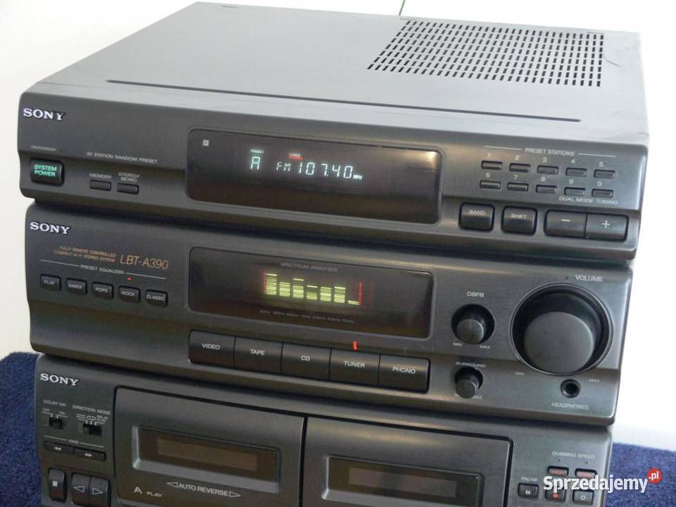 Wieża Sony LBTA390 mocna WYSYŁKA Jasło
