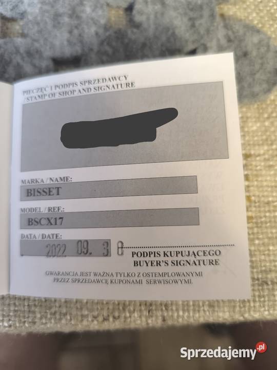 Oryginalny Szwajcarski zegarek BISSET BSCX117 Radlin