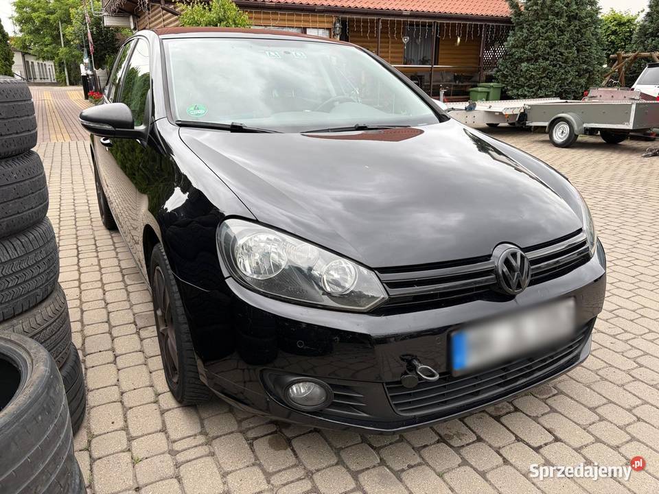 Golf VI 14 TSI 120 2010r Uszkodzony rozrząd czarny podlaskie Kolno