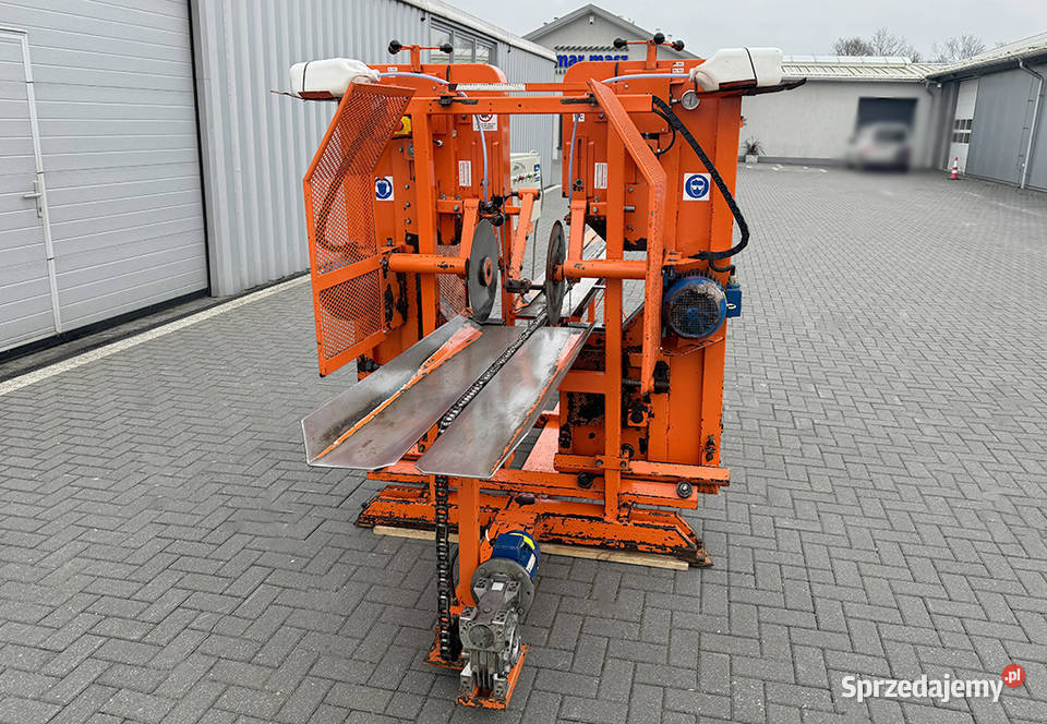 Trak pilarka 2taśmowa pionowa WIREX typ CZP2 pomorskie Sierakowska Huta