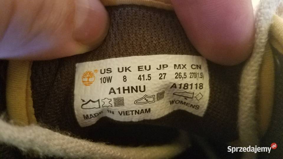 Buty Timberland 4142 27 Skóra brązowe skórzane Białystok