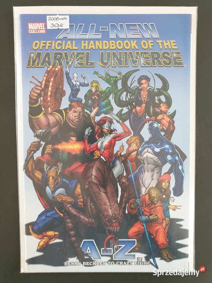 All Official Handbook Of The Marvel Universe AZ Gdynia