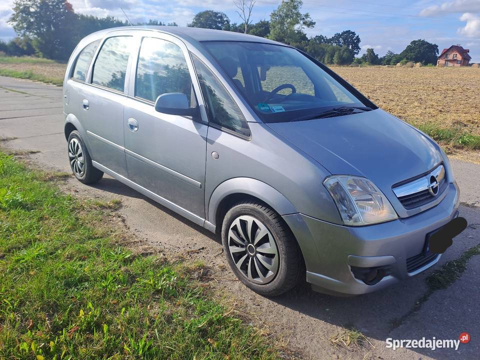 Opel Meriva 2007 16 benzyna 218565km pomorskie Człuchów