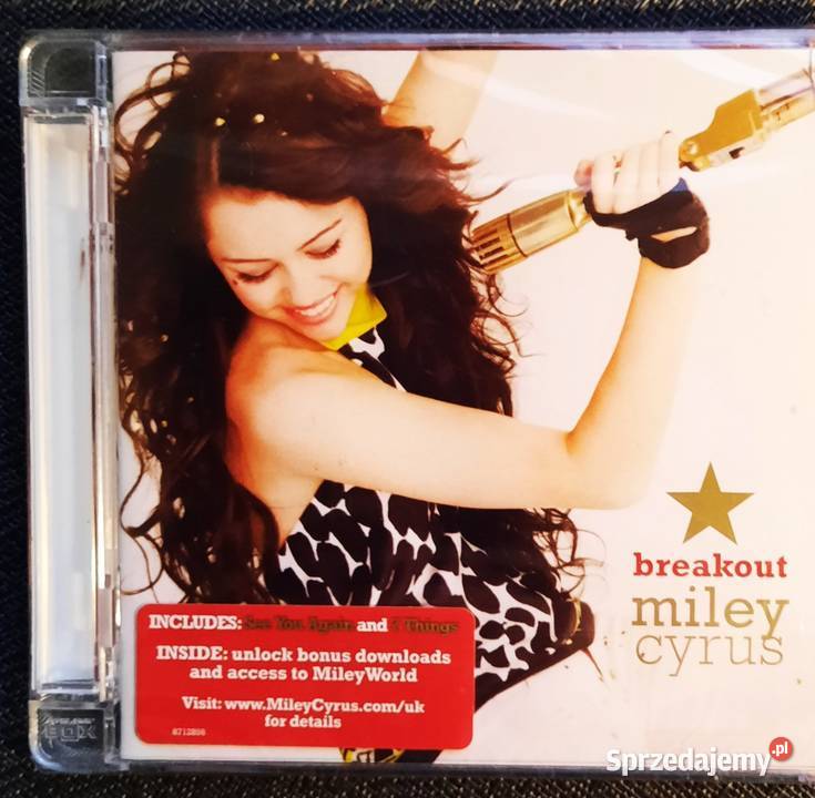 Album CD MILEY CYRUS Breakout Album CD 1 płyta sprzedam