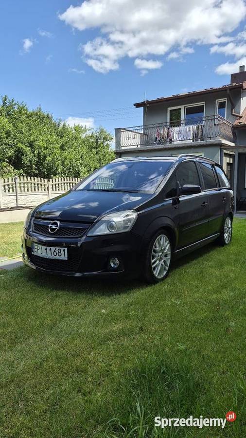Opel Zafira B 20 Opc skórzana tapicerka Zafira łódzkie Stara Brzeźnica