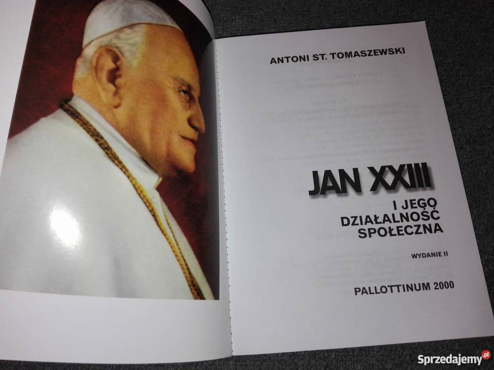 Jan XXIII i jego działalność społeczna Antoni Gdańsk