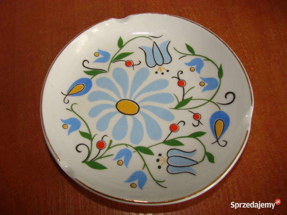 Lubiana wzór kaszubski popielniczka Pruszcz Gdański sprzedam