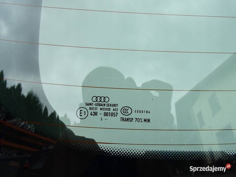 KLAPA TYŁ BAGAŻNIKA Z SZYBĄ LZ7G AUDI A3 8V 3D 3 Drzwi