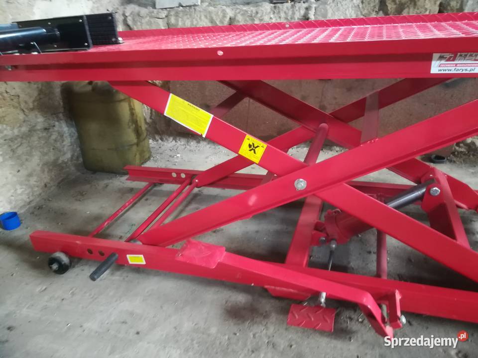 Podnośnik motocyklowy nożycowy Farys sprzedam