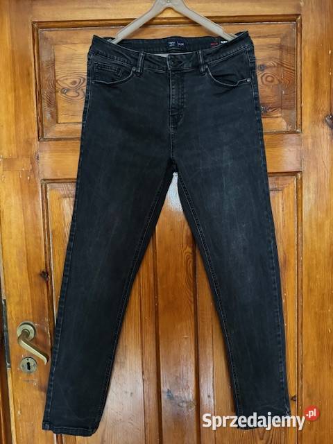Jeansy męskie 3232 Carry czarne bawełna ze Częstochowa