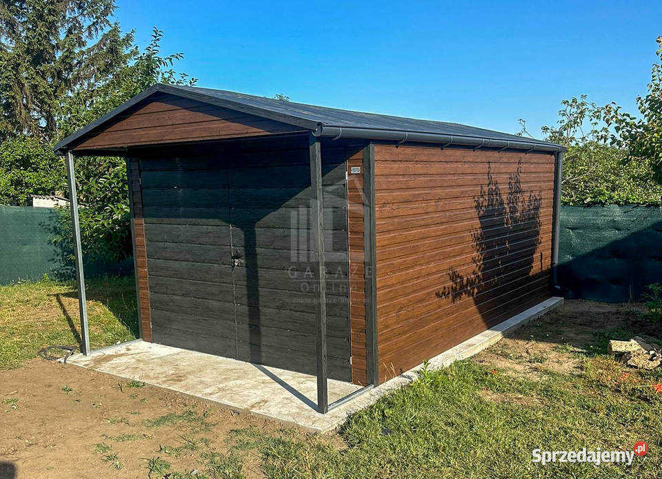 Schowek domek ogrodowy Garaż 35x4m wiata 05m Drawsko Pomorskie
