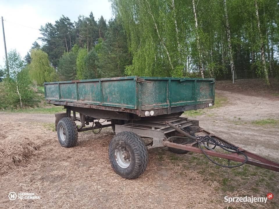Przyczepa autosan D47 wywrot na 3 strony Osie