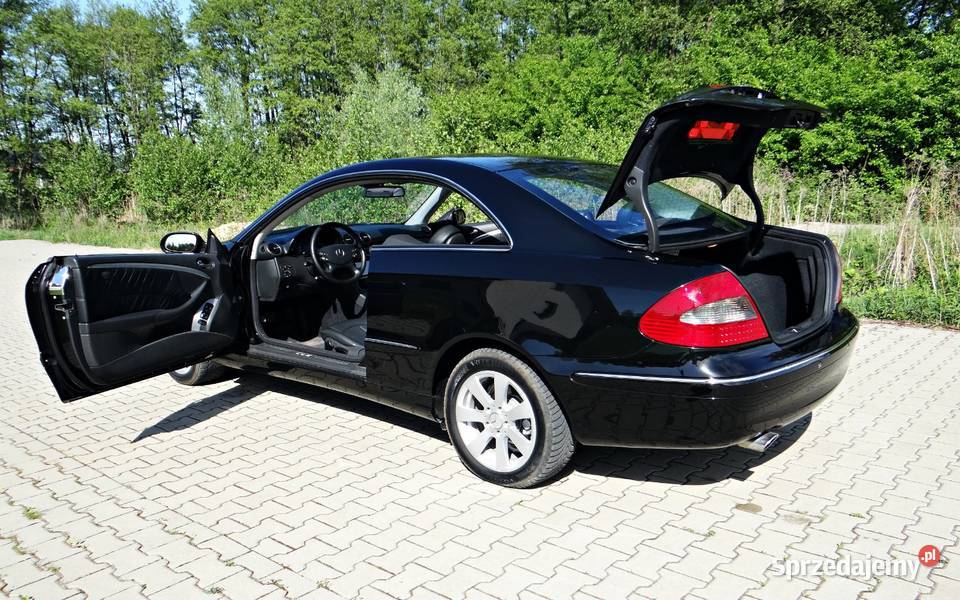 Mercedes CLK Avangarde W209 18 Kompressor 2004 nawigacja Dobrzyków