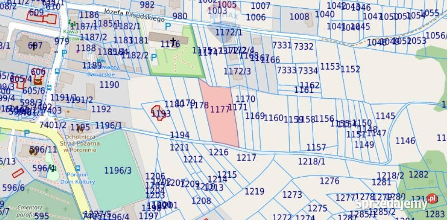 DUŻA DZIAŁKA BUDOWLANA W PORONINIE