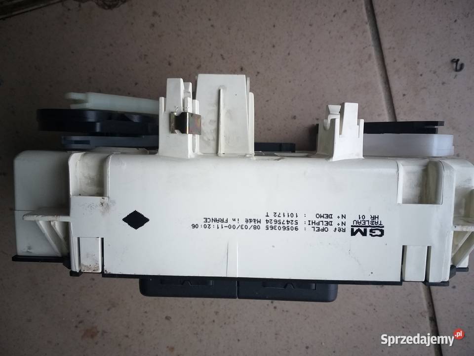 Panel nawiewu Opel Astra G Kraczkowa