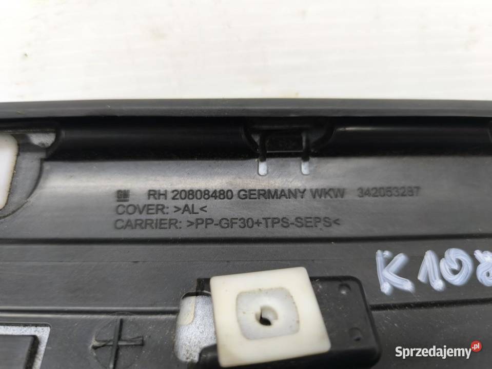 LISTWA OSŁONA SZYBY LEWA OPEL ZAFIRA C TOURER sprzedam