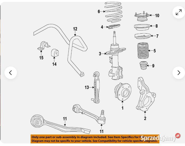 Cadillac GM OEM 1317 ATS 23462008 Nowy Dwór Mazowiecki sprzedam