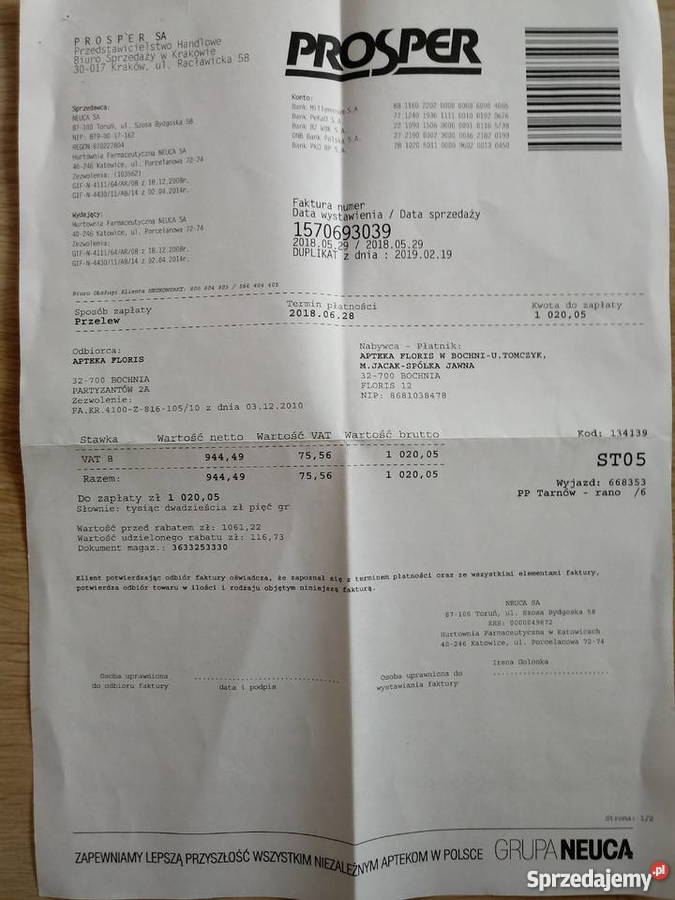 GENOTROPIN PEN 2SZTUKI Kraków sprzedam