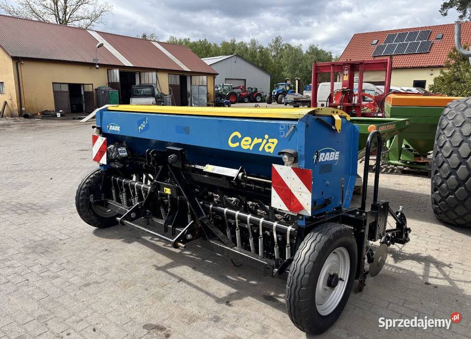 Siewnik talerzowy Rabe Werk Ceria Pottinger nieuszkodzony Rolnictwo Niedźwiedź
