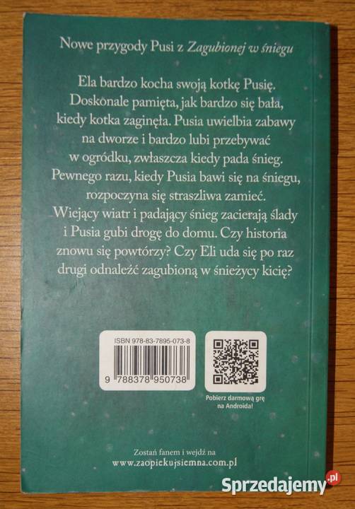 Holly Webb Pusia zagubiona kotka Parczew