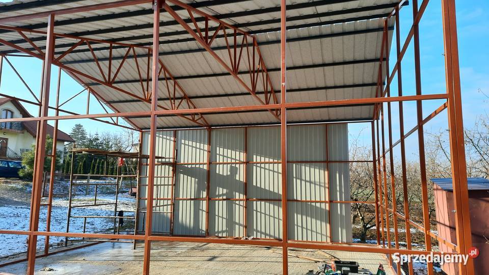 Garaż blaszany wiata magazyn blaszak Ostrowiec Świętokrzyski sprzedam