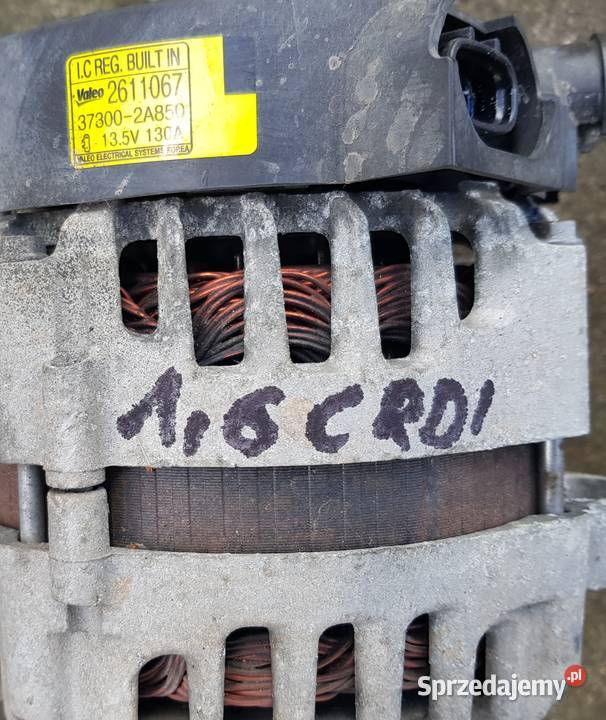 alternator 14 16 CRDI KIA CEED II 20122017 osobowe mazowieckie