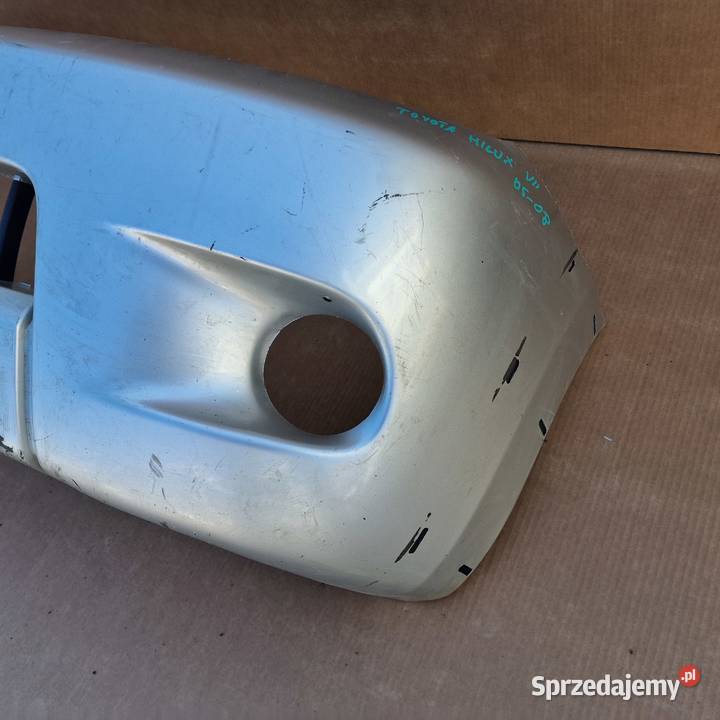 TOYOTA HILUX 0512 ZDERZAK PRZÓ PRZEDNI