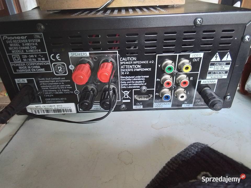 Amplituner z dvd pioner X Hm 31 Siedlce