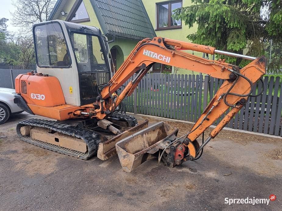 mini ładowarka BOBCAT 220Aduża1T i koparka Maszyny budowlane Wysokie Mazowieckie