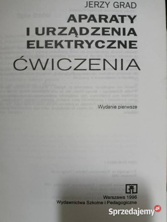 Aparaty i urządzenia elektryczne ćwiczenia Podręczniki