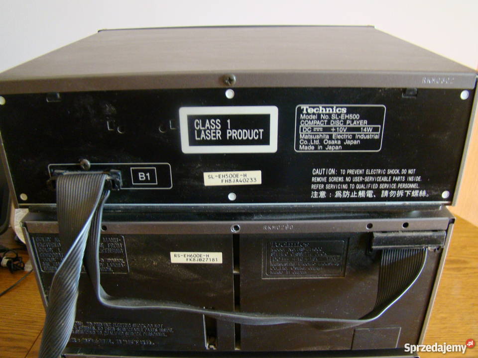 Wieża Technics SAEH 500 glośniki pilot 4 Gniezno