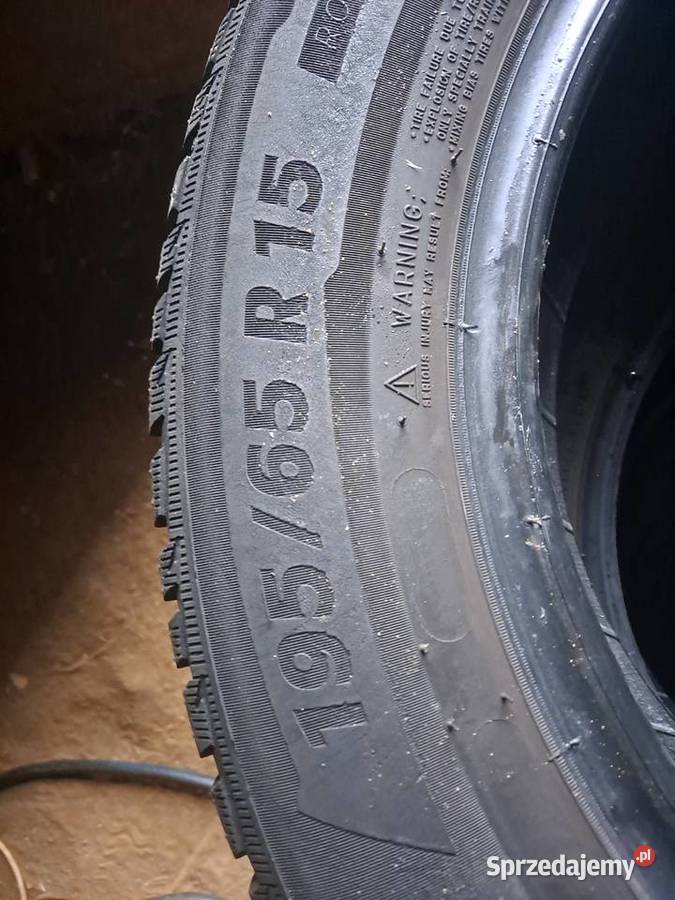 Opony 19565r15 Michelin Alpine 5 Polkowice sprzedam