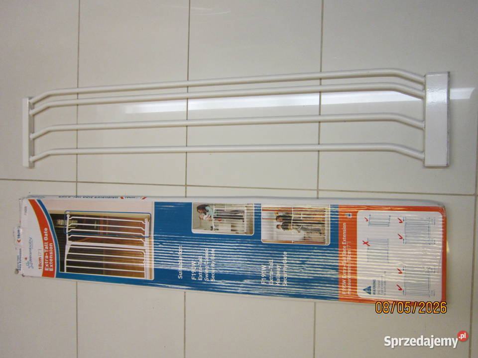 Bramka bezpieczeństwa Dreambaby model F190w 2 x mazowieckie Warszawa sprzedam