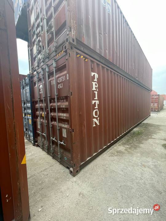 Kontener morski 40 HC 12m Szczelny transporcie Warszawa sprzedam