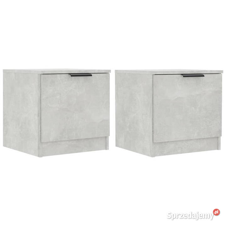Szafki nocne 2 szarość betonu 40x39x40 WM811205 mazowieckie Warszawa