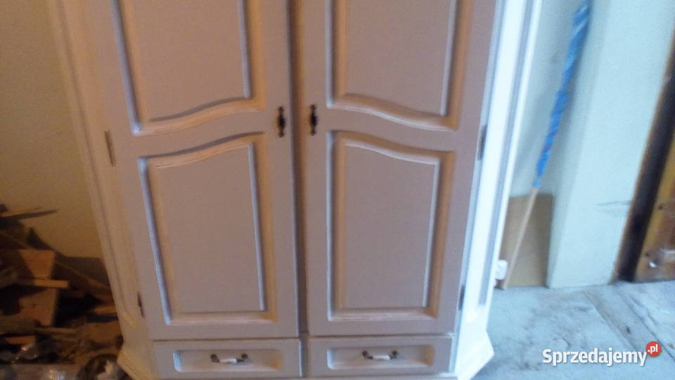 Szafa biała postarzona Bydgoszcz