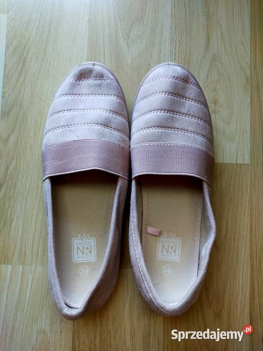 Różowe espadryle Łódź