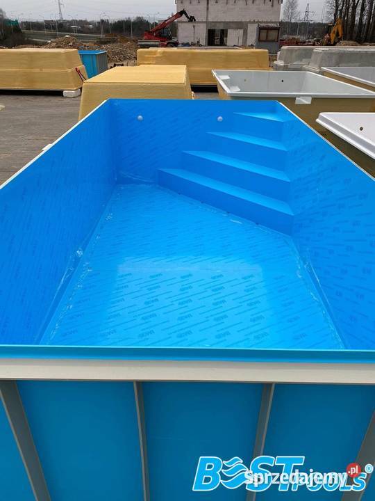 BASEN OGRODOWY 9x3x15 polipropylen PRODUCENT