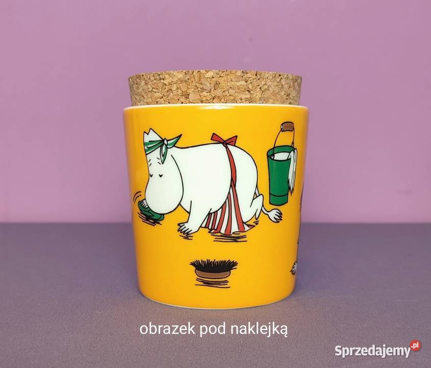 MUMINKI pojemnik kubek 2014 Edycja SPECJALNA z małopolskie Jasień