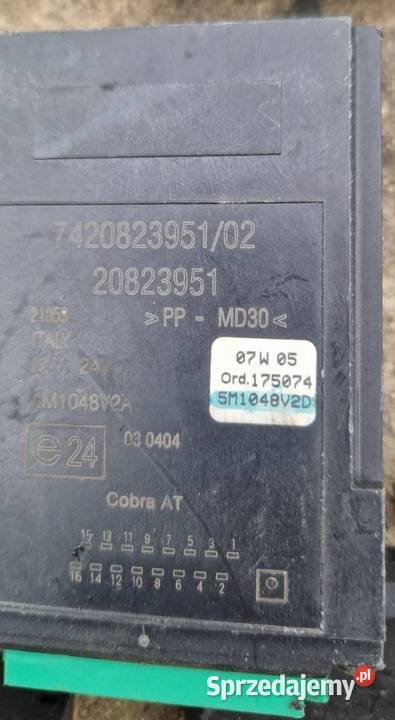 Modul Sterownik Zamka Centralnego 742082395102 świętokrzyskie Zawichost