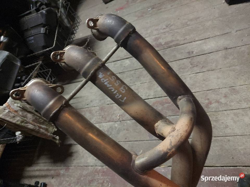 Triumph 955 sprint kolektor wydechowy lambda
