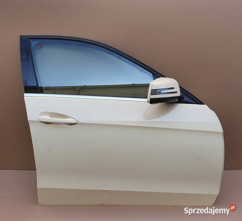 EKLASA W212 DRZWI PRAWE PRAWY PRZÓD KOMPLETNE Karoseria lubuskie Trzciel