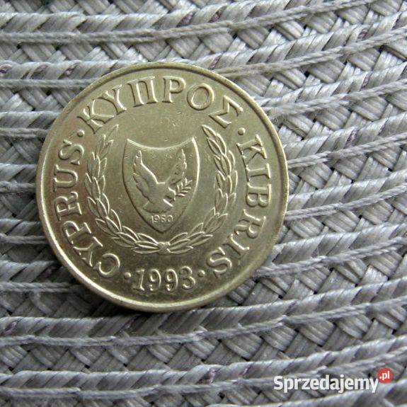 Cypr 5 Cent 1993r