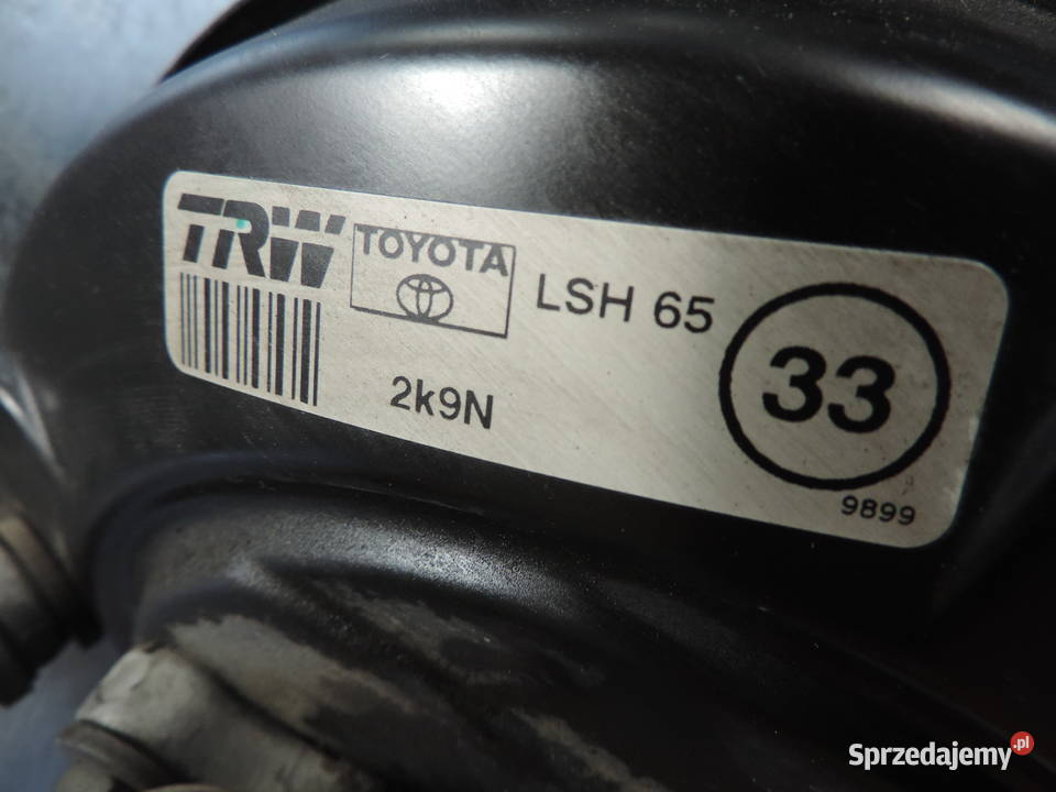 TOYOTA COROLLA E12 SERWO POMPA HAMULCOWA 20 D4D Pompy hamulcowe Nowy Sącz