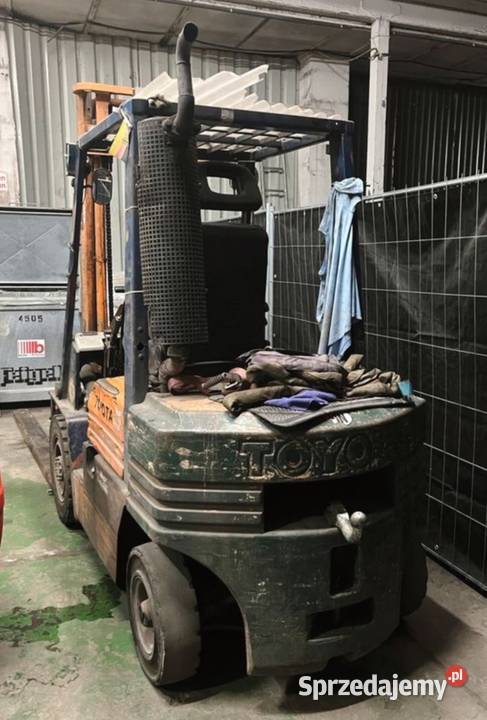 wózek widłowy Toyota 25 z Niemiec długie widły sprzedam