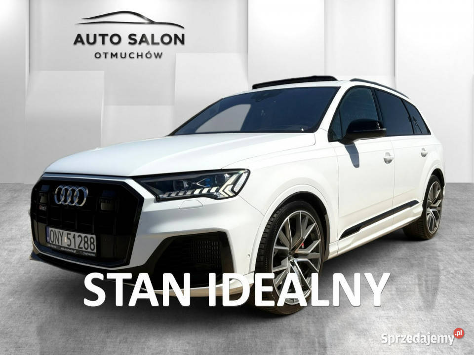 Audi SQ7 MASAZE pneumatyka WENTYLACJA hak skóra elektrochrom. lusterka boczne SQ7 Otmuchów
